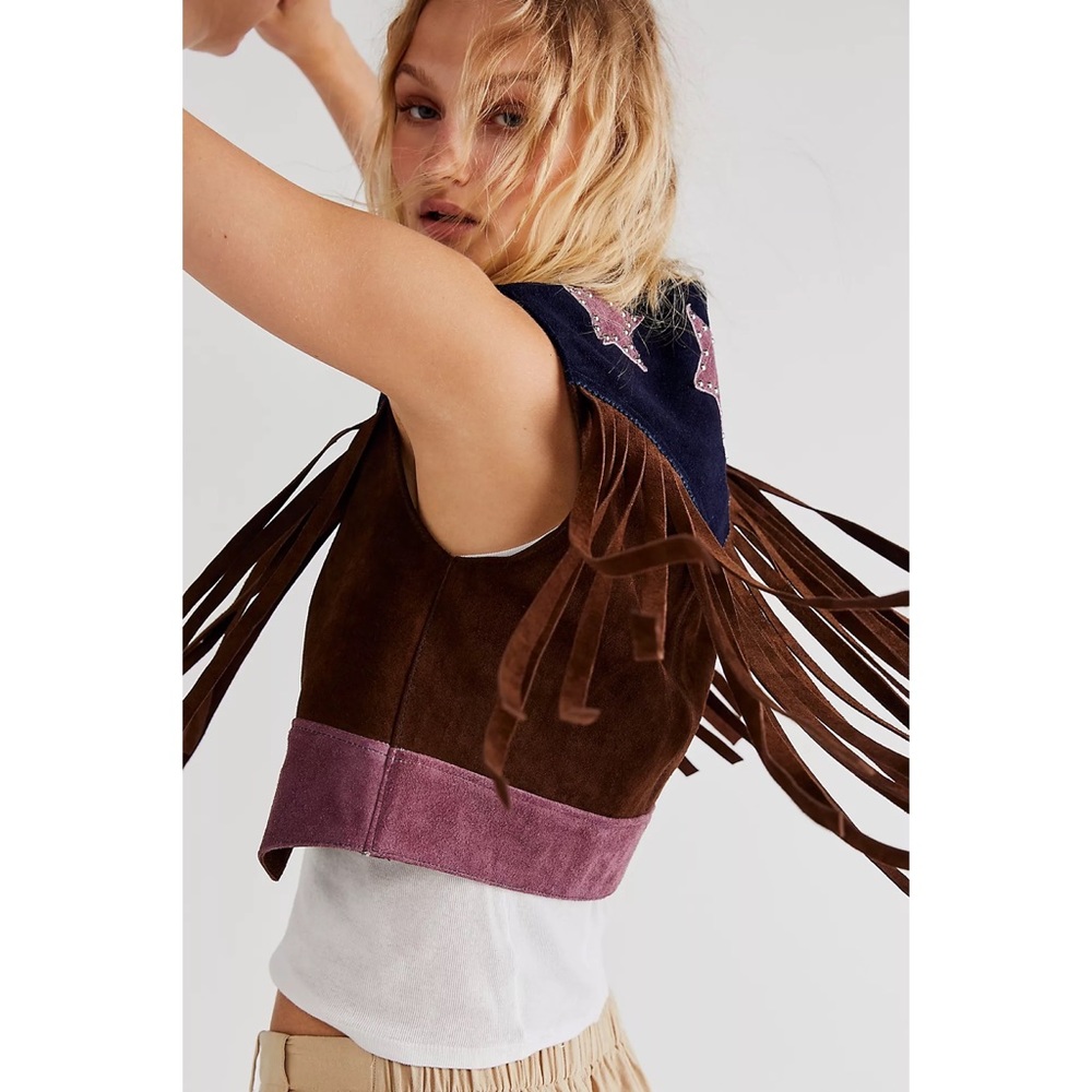 Free People American Woman Vest